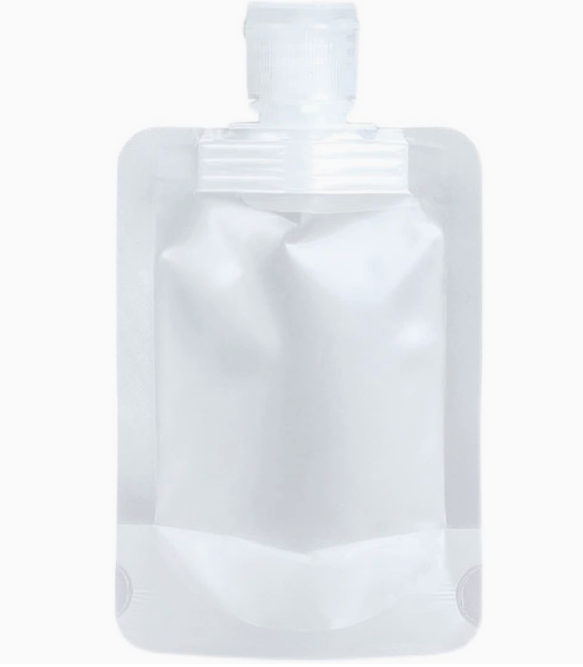 Clear Travel Squeeze Pouches