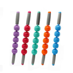 Muscle Massage Stick with Hedgehog Ball for Deep Relaxation