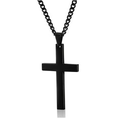 Cross Necklace with Pendant