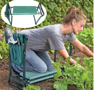 Garden Kneeler and Seat with Tools (One Piece)