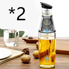 Household Oil Bottle and Kitchen Spice Jar Set