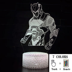3D LED Touch Control Colorful Night Light Lamp