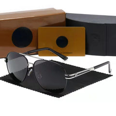 Car Brand Sunglasses with Polarized Lenses for Men