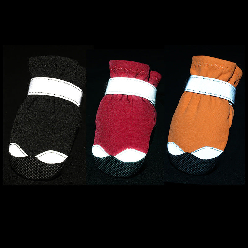 Reflective Waterproof Winter Dog Boots for Pets