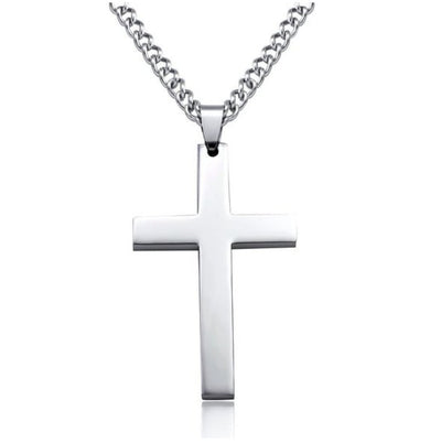 Cross Necklace with Pendant