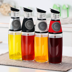 Household Oil Bottle and Kitchen Spice Jar Set