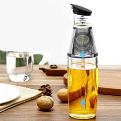 Household Oil Bottle and Kitchen Spice Jar Set