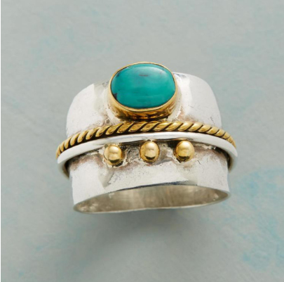 Opal Ring, Marquise Ring, S-Shaped Diamond Ring