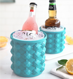 Outdoor Round Plastic Ice Bucket with Lid (Wholesale)