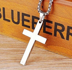 Cross Necklace with Pendant