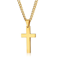 Cross Necklace with Pendant
