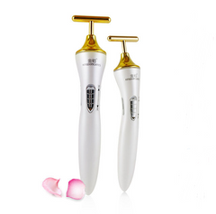9060T Ion 3D Beauty Wand with 24K Gold Facial Massager